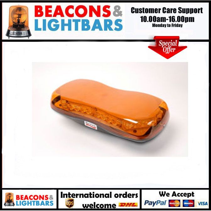 Britax A481.000.LDV Slimline 420mm 1Bolt Fixing Mini LED Light Bar PN: A481.000.LDV